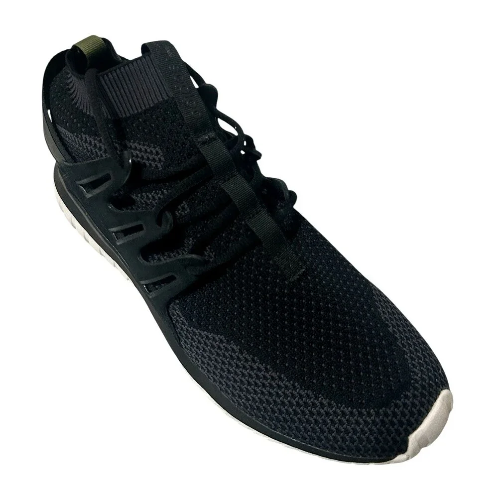 Adidas Tubular Nova Primeknit Mens S74917 Black Running Shoes Sneaker Size 11